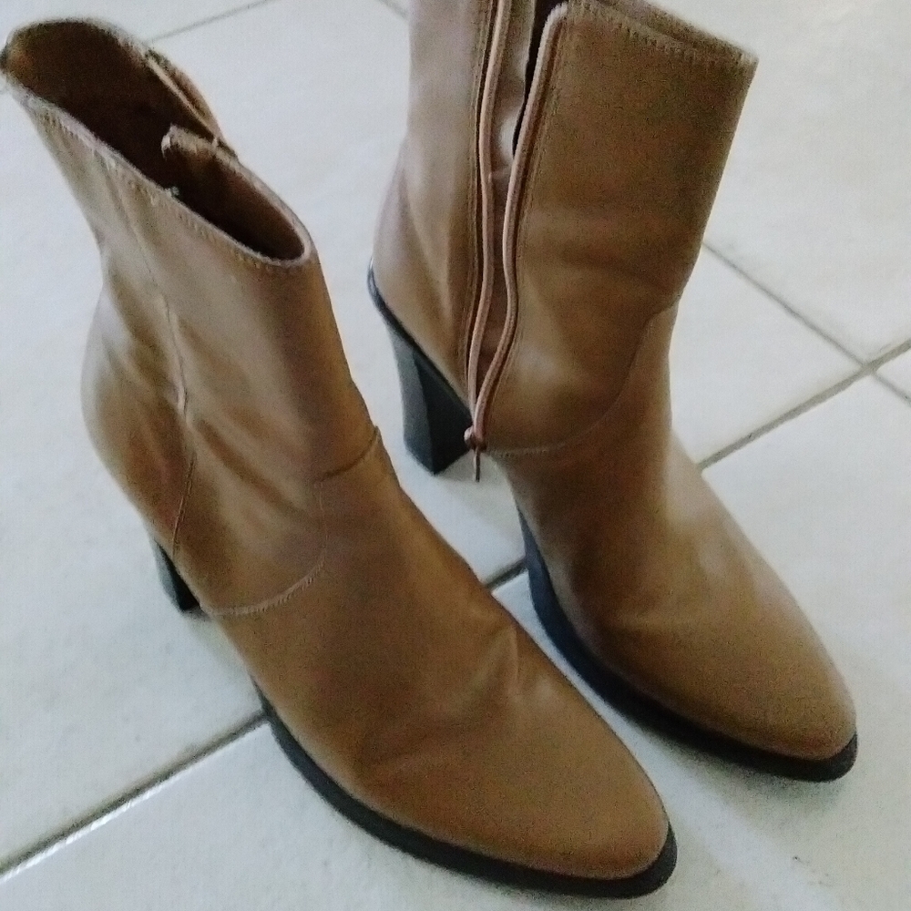 Tan boots